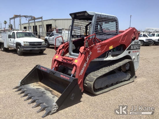 (Phoenix, AZ) 2021 Takeuchi TL12V-2 Skid Steer Loader Runs, Operates