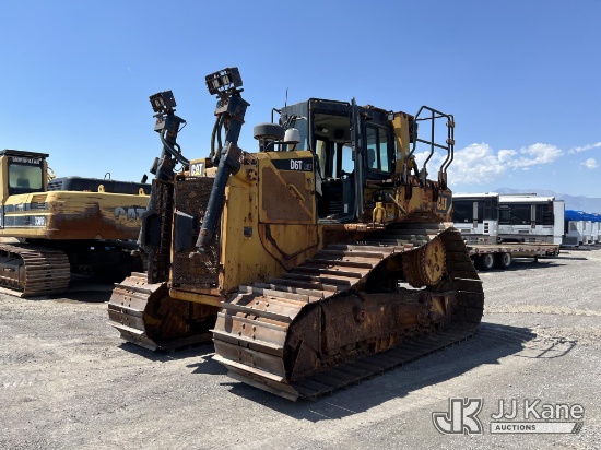 (Jurupa Valley, CA) 2018 Cat D-6 Crawler Loader Run & Operates) (Has Rust Damage, Hydraulic Hoses Cu