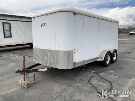 (Salt Lake City, UT) 2006 Charmac Trailers 14ft Enclosed Cargo Trailer Towable