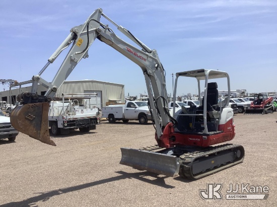 (Phoenix, AZ) 2023 Takeuchi TB250-2 Hydraulic Excavator Runs, Moves & Operates