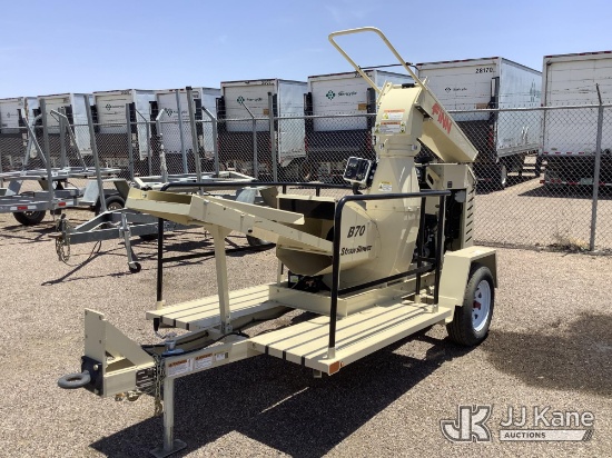 (Phoenix, AZ) 2023 Finn B70T-44 Straw Blower Runs, Operates