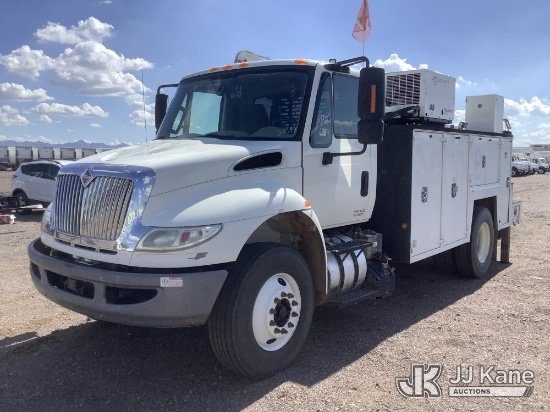 (Phoenix, AZ) 2018 International 4300 Mechanics Service Truck Runs & Moves) (Jump To Start, Engine R