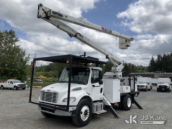 (Snohomish, WA) HiRanger XT60/70, Over-Center Elevator Bucket Truck rear mounted on 2011 FRGHT M2106