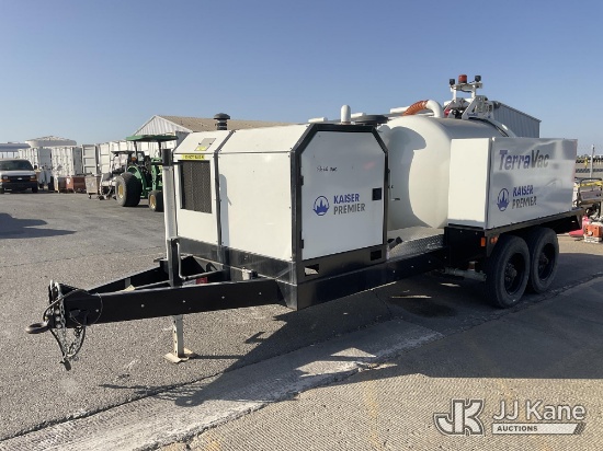 (Dixon, CA) 2021 Kaiser Premier TVX800D T/A Vacuum Excavation Trailer Runs & Operates) (Seller Provi