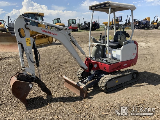 (Phoenix, AZ) 2019 Takeuchi TB216 Mini Hydraulic Excavator Runs & Operates