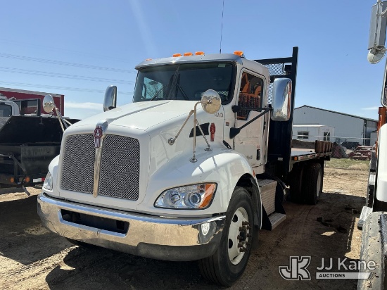 (Keenesburg, CO) 2020 Kenworth T370 Flatbed Truck Not Running, Condition Unknown
