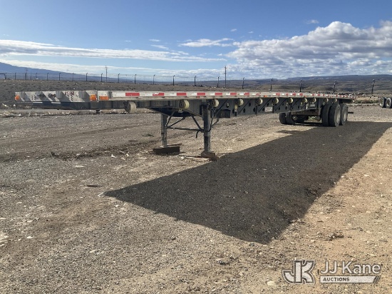 (Grand Junction, CO) 2007 Transcraft Eagle Eagle II N S2 High Flatbed Trailer Operates, Roadworthy T
