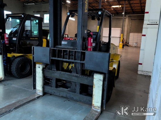 (Carlsbad, CA) 2017 Yale GLP175VX Pneumatic Tired Forklift Not Running, Condition Unknown, Needs Eng