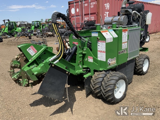 (Keenesburg, CO) Bandit 2550 Rubber Tired Walk-Beside Stump Cutter Runs & Operates