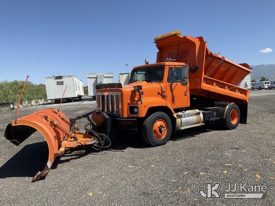 (Salt Lake City, UT) 1997 International 2654 Dump Truck Runs & Moves) (Frame Bowed Out