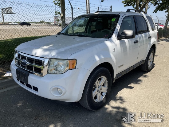 (Dixon, CA) 2008 Ford Escape Hybrid 4-Door Sport Utility Vehicle Runs & Moves