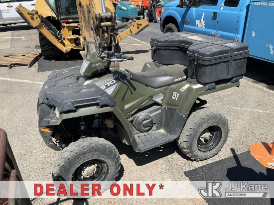(Dixon, CA) 2015 Polaris All-Terrain Vehicle Not Running Conditions Unknown) (No Power