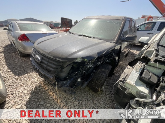(Dixon, CA) 2017 Ford Explorer AWD Police Interceptor 4-Door Sport Utility Vehicle Not Running, Cond