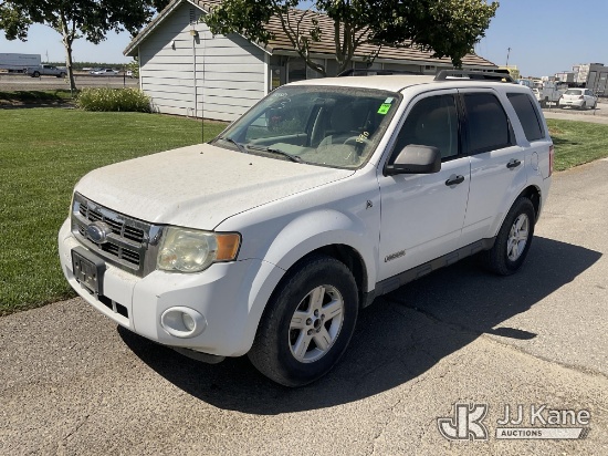 (Dixon, CA) 2008 Ford Escape Hybrid 4-Door Sport Utility Vehicle Runs & Moves
