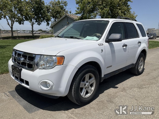 (Dixon, CA) 2008 Ford Escape Hybrid 4-Door Sport Utility Vehicle Runs & Moves