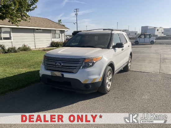 (Dixon, CA) 2014 Ford Explorer AWD 4-Door Sport Utility Vehicle Runs & Moves)(Noise Coming From Engi