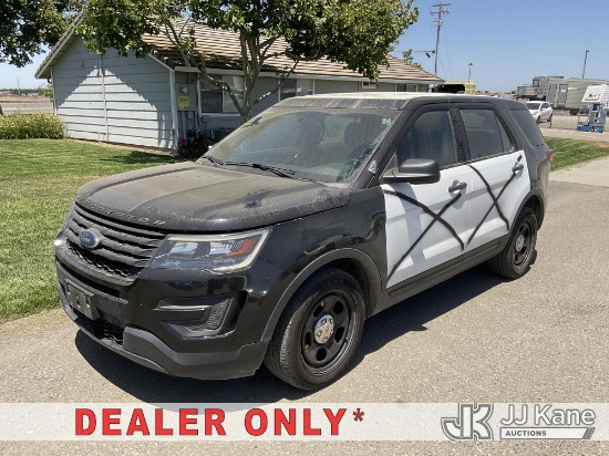 (Dixon, CA) 2018 Ford Explorer AWD Police Interceptor 4-Door Sport Utility Vehicle Runs & Moves) (Ch