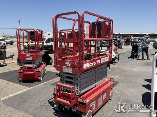 (Dixon, CA) 2019 MEC MICRO19 LCS Self-Propelled Scissor Lift Not Running, Conditions Unknown) (No Po