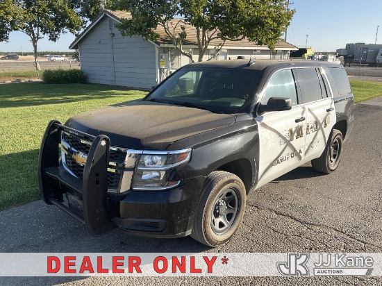 (Dixon, CA) 2018 Chevrolet Tahoe Police Package 4x4 4-Door Sport Utility Vehicle Runs & Moves) (Chec