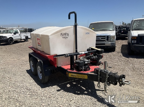 (Dixon, CA) 2022 Multiquip WT5C T/A Water Tank Trailer Towable)(Unit Conditions Unknown) (Applicatio