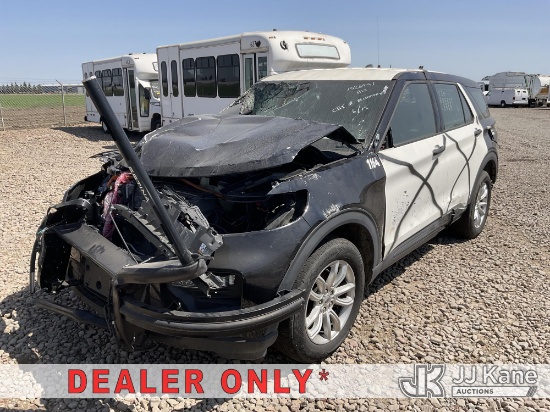 (Dixon, CA) 2020 Ford Explorer AWD Police Interceptor Hybrid 4-Door Sport Utility Vehicle Not Runnin