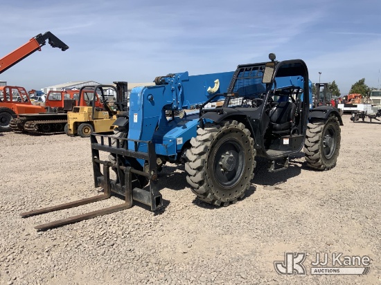 (Dixon, CA) 2019 Genie GTH-636 Rough Terrain Telescopic Boom Forklift Runs & Operates