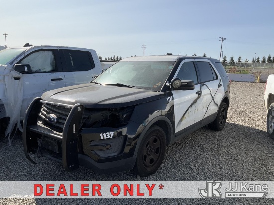 (Dixon, CA) 2017 Ford Explorer AWD Police Interceptor 4-Door Sedan Not Running, Condition Unknown) (