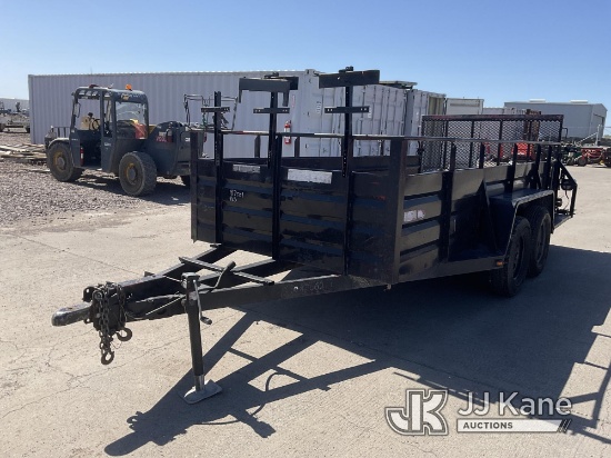 (Dixon, CA) 2007 MLBLT Landscape Trailer Not Towable) (Trailer Coupler Missing Trailer Ball Secureme