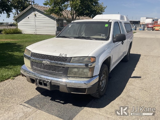 (Dixon, CA) 2007 Chevrolet Colorado Extended-Cab Pickup Truck Runs & Moves) (Tire Pressure Sensor Fa