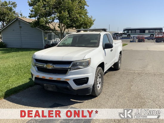 (Dixon, CA) 2016 Chevrolet Colorado 4x4 Extended-Cab Pickup Truck Runs & Moves)(Permanent Code P1673