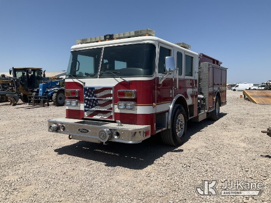 (Dixon, CA) 2005 Pierce Dash Fire Truck Runs & Moves) (Unit Conditions Unknown