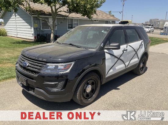 (Dixon, CA) 2018 Ford Explorer AWD Police Interceptor 4-Door Sport Utility Vehicle Runs & Moves) (Ch