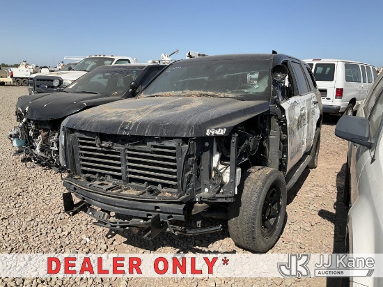 (Dixon, CA) 2019 Chevrolet Tahoe Police Package 4x4 4-Door Sport Utility Vehicle Wrecked, Not Runnin