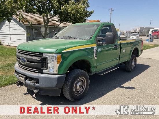 (Dixon, CA) 2017 Ford F-250 SD 4X4 Pickup Truck Runs & Moves) (Failed Smog