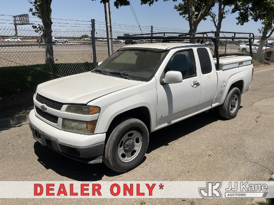 (Dixon, CA) 2009 Chevrolet Colorado 4X4 Extended-Cab Pickup Truck Runs & Moves) (ABS Light