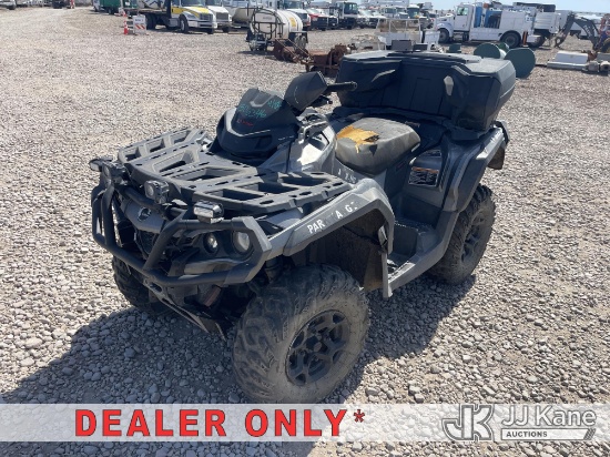 (Dixon, CA) 2015 Can-Am Outlander Max 1000 XT All-Terrain Vehicle Not Running, Conditions Unknown)(N