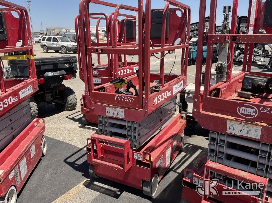 (Dixon, CA) 2018 MEC 1330SE Self-Propelled Scissor Lift Not Running, Conditions Unknown) (No Power