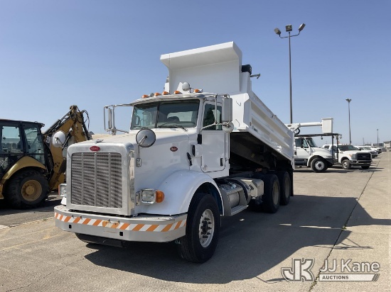 (Dixon, CA) 2013 Peterbilt 365 T/A Dump Truck Runs, Moves & Dump Operates)(Low On Diesel