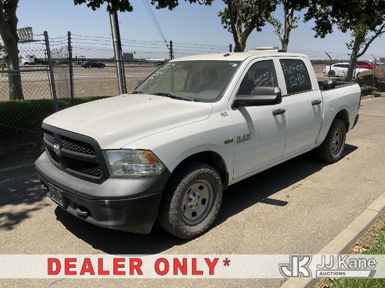 (Dixon, CA) 2015 RAM 1500 4x4 Crew-Cab Pickup Truck Runs & Moves) (Engine Runs Rough, Coolant Leak