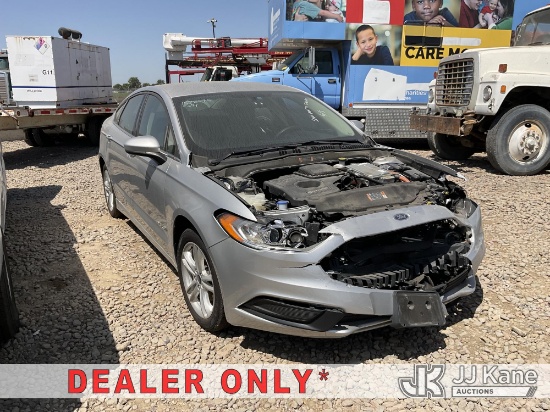 (Dixon, CA) 2018 Ford Fusion Hybrid 4-Door Sedan Not Running, Conditions Unknown) (Front Bumper Wrec