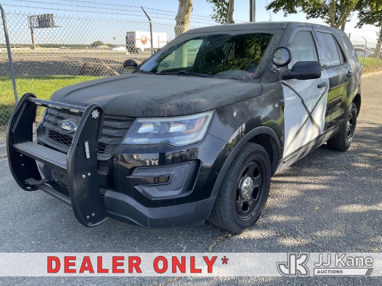 (Dixon, CA) 2016 Ford Explorer AWD Police Interceptor 4-Door Sport Utility Vehicle Runs & Moves) (No