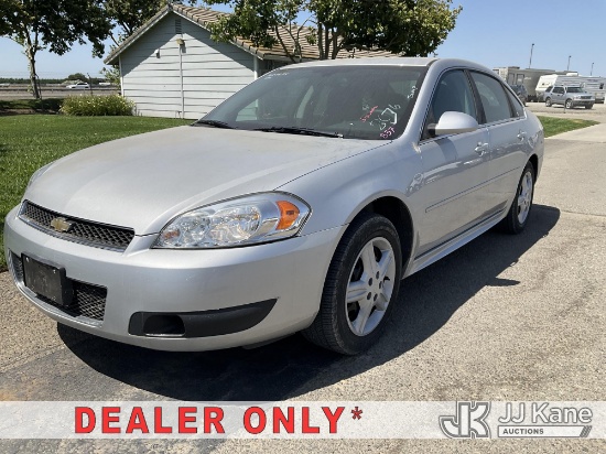 (Dixon, CA) 2016 Chevrolet Impala Police Cruiser 4-Door Sedan Runs & Moves)(Permanent Code P0641