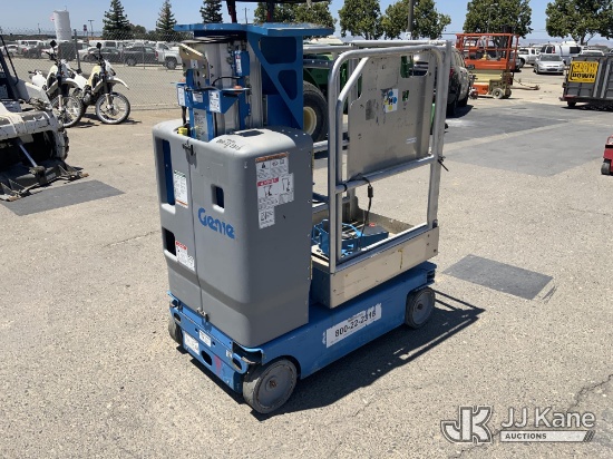(Dixon, CA) 2018 Genie GR-12 Self-Propelled Scissor Lift Not Running, Conditions Unknown, No Power