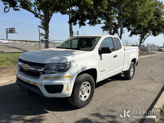 (Dixon, CA) 2016 Chevrolet Colorado 4x4 Extended-Cab Pickup Truck Runs & Moves