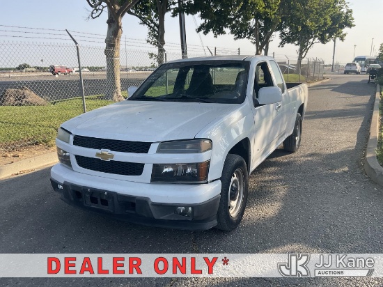 (Dixon, CA) 2009 Chevrolet Colorado Extended-Cab Pickup Truck Runs & Moves) (Code P0121, Check Engin