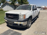 (Dixon, CA) 2013 GMC Sierra Hybrid Crew-Cab Pickup Truck Runs & Moves) (Roof Rust, Tailgate Slightly