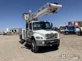 (Dixon, CA) Altec TA60, Articulating & Telescopic Material Handling Bucket Truck rear mounted on 201