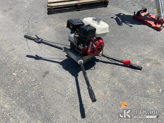 (Dixon, CA) Gas Powered 2 Person Ground Hog Earth Auger (Runs & Operates)(No Auger) NOTE: This unit 