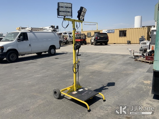 (Dixon, CA) Electric LED Light Cart (Conditions Unknown)(Used) NOTE: This unit is being sold AS IS/W