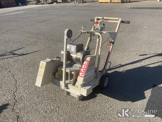 (Dixon, CA) EDCO Electric Concrete Saw (Conditions Unknown)(Used Conditions Unknown)(Used, No Blade